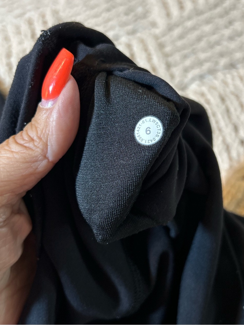 Lululemon Wunder Train High Rise Black Leggings - Picture 4 of 5